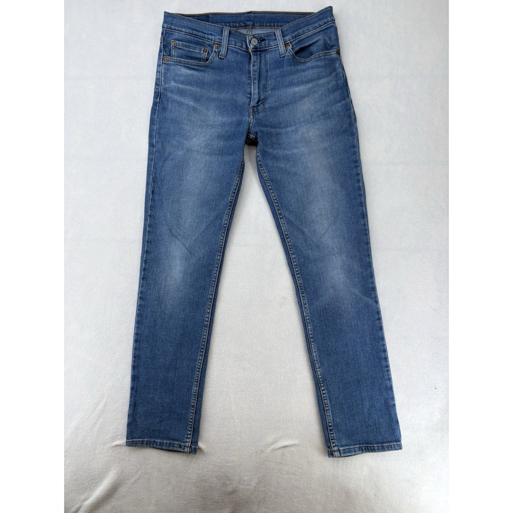 Levi's 511 Slim Fit Jeans Medium Wash Blue Denim Stretch Men's Size 32x32